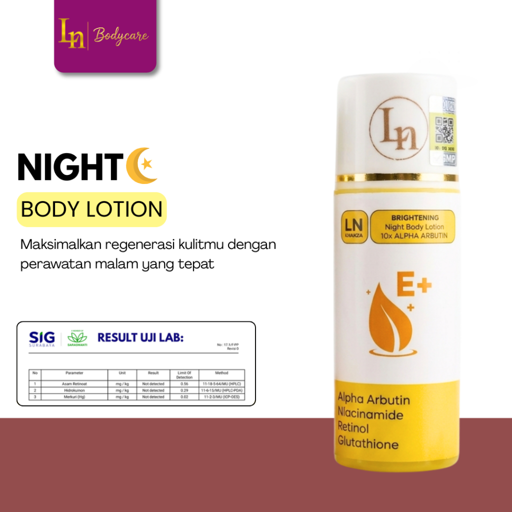 [MALAM SAJA] Lotion LN Dosting 10% Alpha Arbutin 100ml HB Pemutih Handbody Whitening BPOM