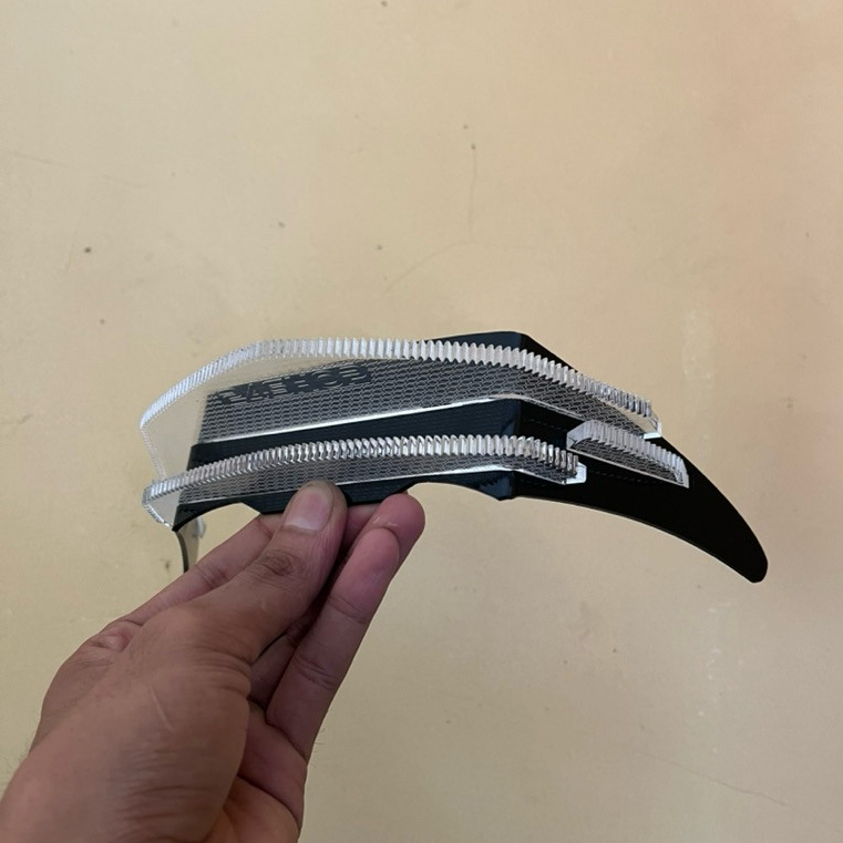 Garasi Biled Slim Frame + Dudukan Breket Beat Karbu Custom Akrilik Stop Lamp | Lampu Rem LED Honda B