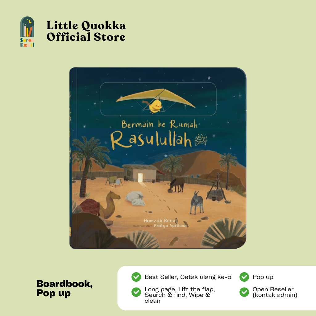Surau Kecil - Boardbook Bermain ke Rumah Rasulullah