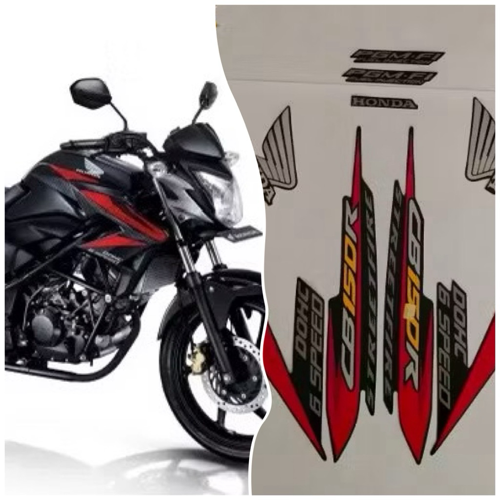 Stiker Striping Body Motor Honda CB150R 2014