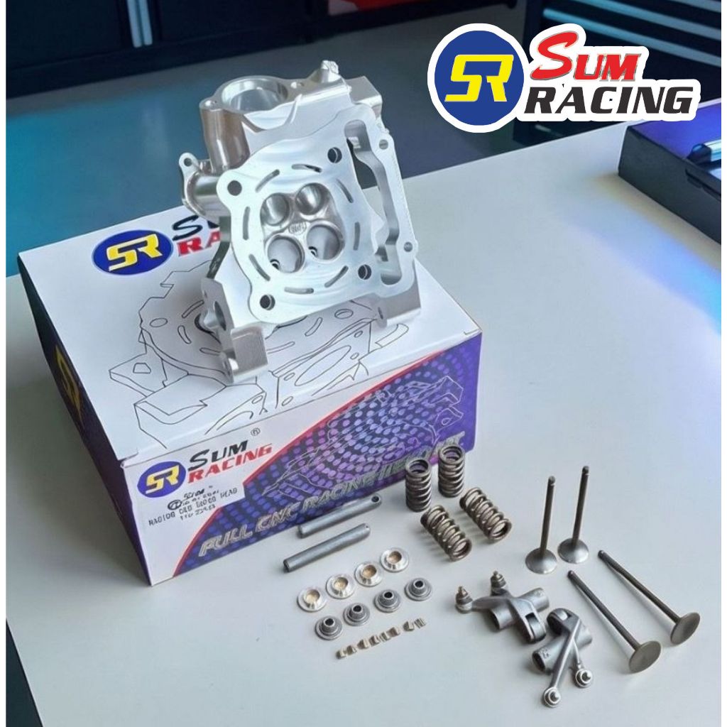 Super Head Yamaha Aerox155, WR155, R15V3 Billet Porting CNC SIZE 21/24 & 22/25 & 24/27