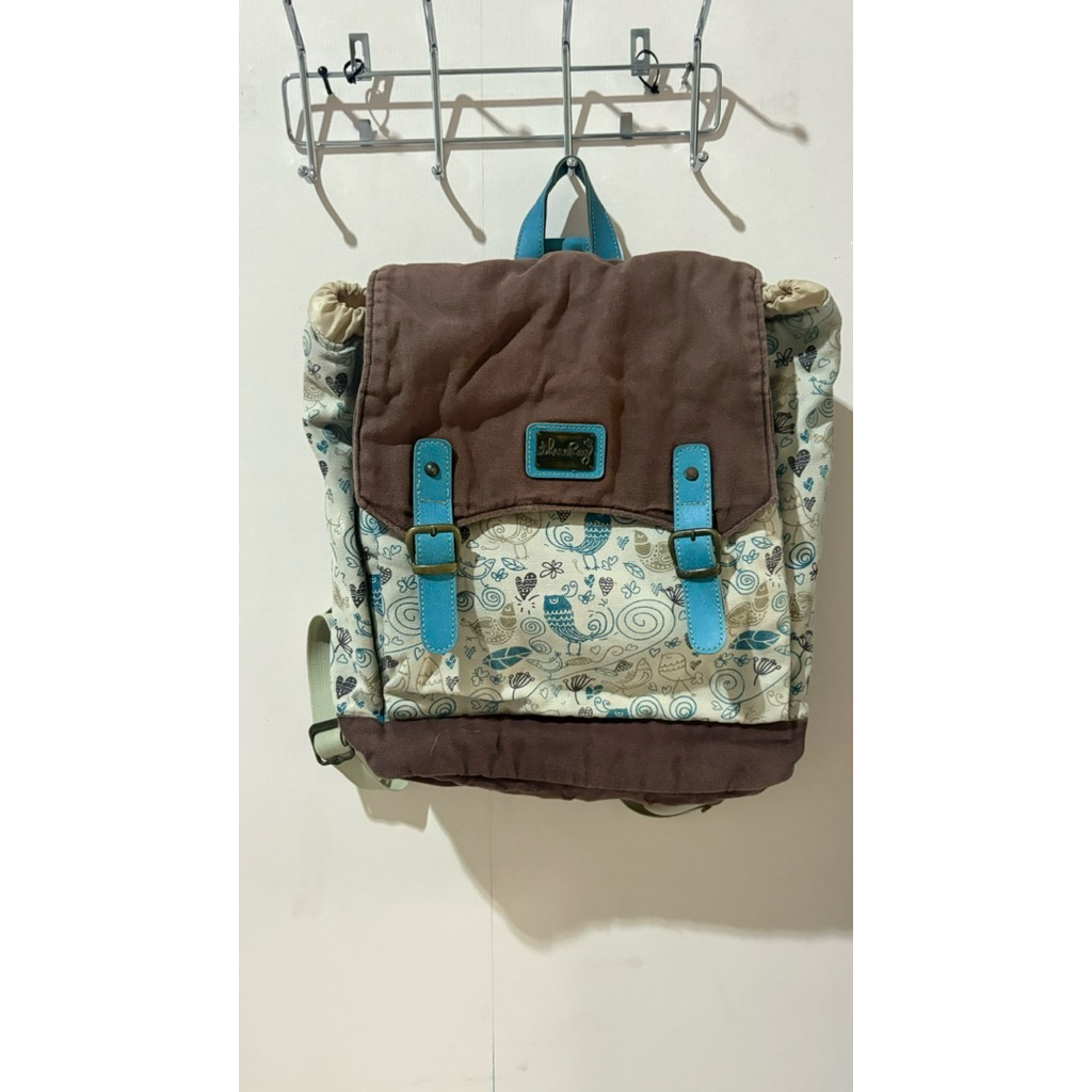 [PRELOVED] THREEREY BACKPACK CHOCOLATE