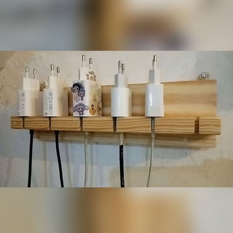 Rak penyimpan kabel casan/rak gantung pengatur kabel casan/rak organizer penyimpan casan
