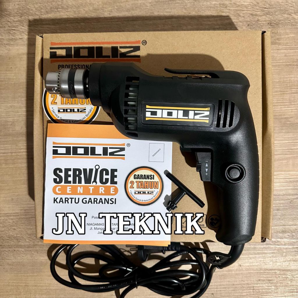 MESIN BOR LISTRIK DOLIZ BA652 ELECTRIC DRILL 10MM BA 652