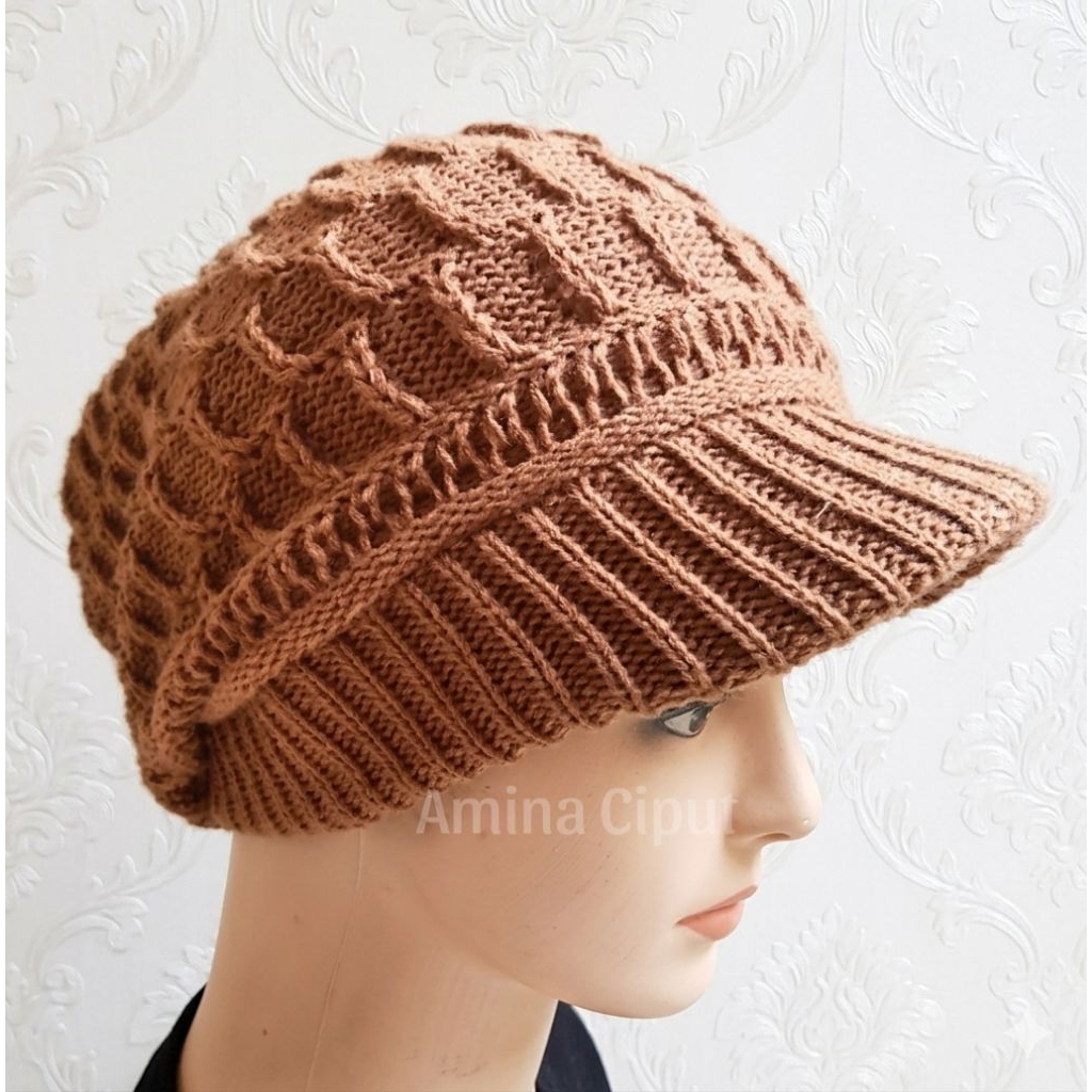 Ciput topi pet ciput rajut nenek/ibu