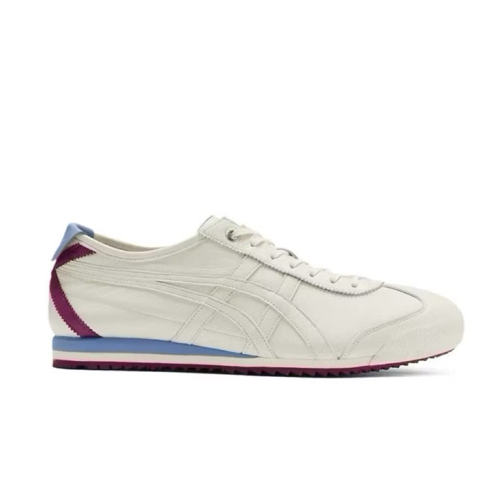 Sepatu Pria Wanita Original 0nsu Tlger SD Super Deluxe White Blue Maroon Shoes