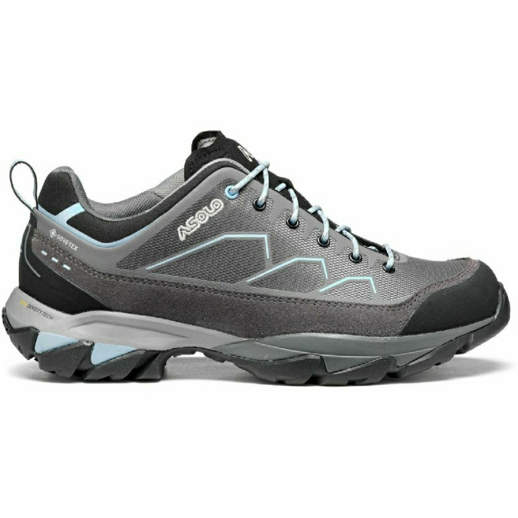 ASOLO ACADIA GTX LOW WOMEN'S GRAPHITE BLUE SEPATU GUNUNG HIKING TREKKING TRAVELING ORIGINAL