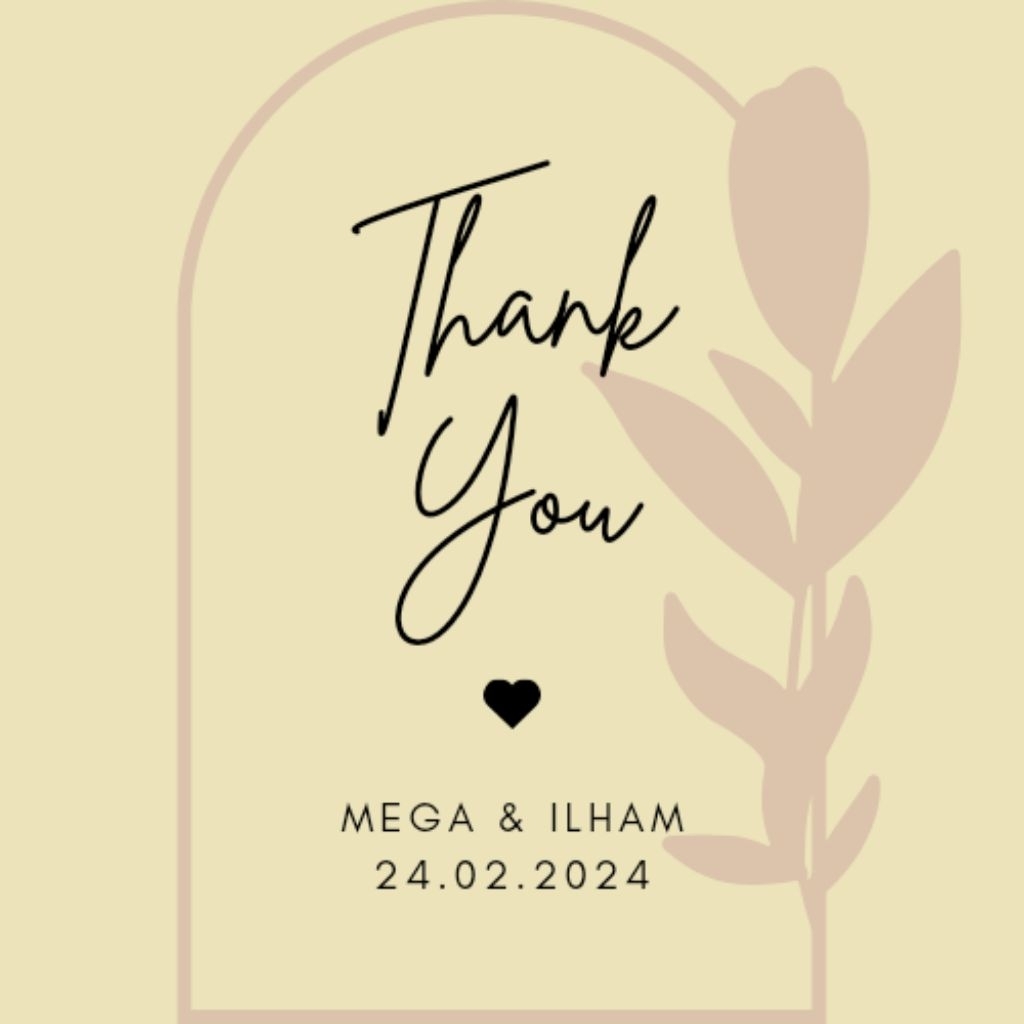 kartu ucapan souvenir pernikahan khitan ulang tahun / thanks card souvenir pernikahan khitan ulang t