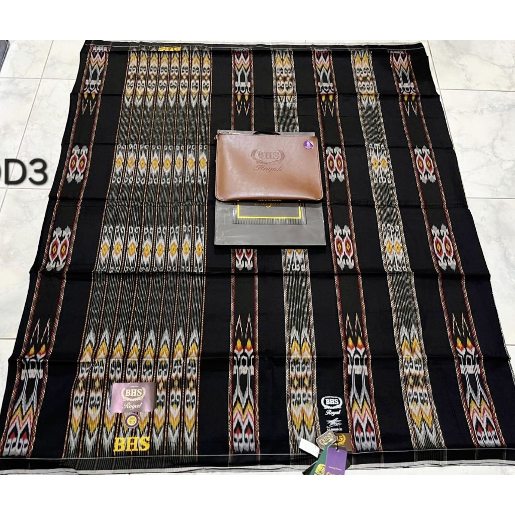 SARUNG BHS ROYAL GOYOR PKA,IBD,SDD GOLD MOTIF BARU,SARUNG GOYOR BHS