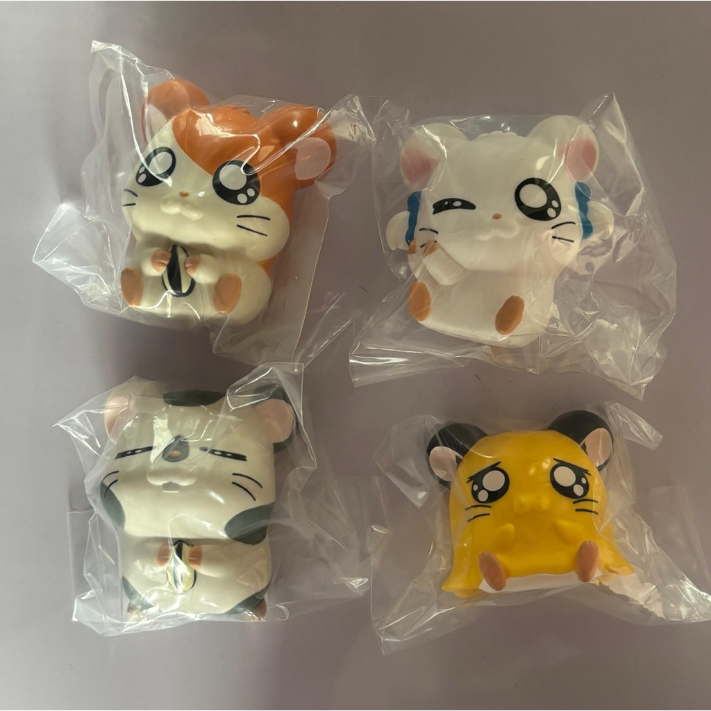 (READY) Gashapon HAMTARO soft figure - Assortment