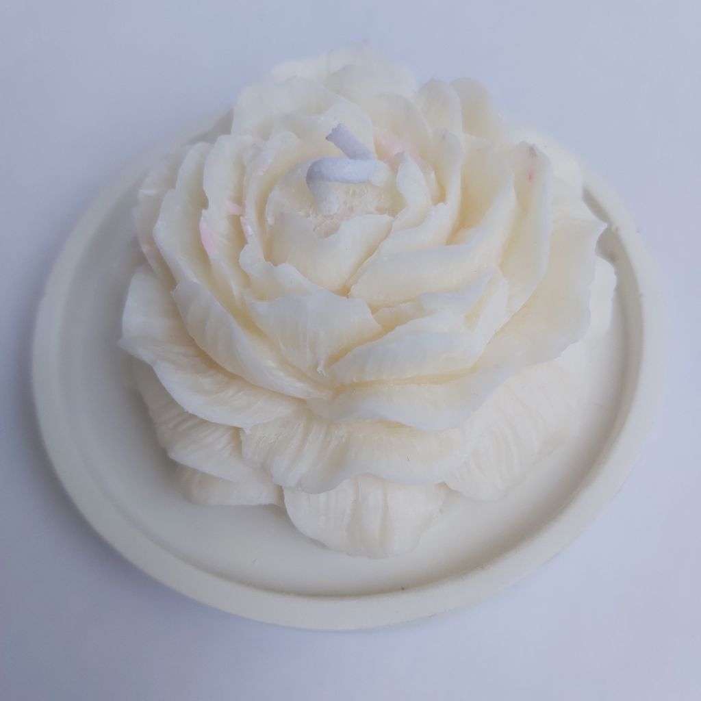 Lilin Aromaterapi Bunga Peony Besar