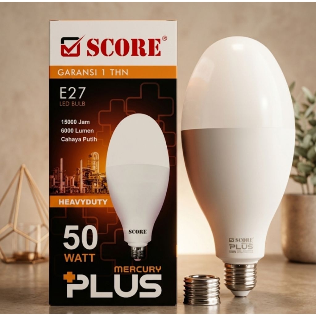 Lampu ML Lampu Jalan 50 Watt Score Cahaya Putih