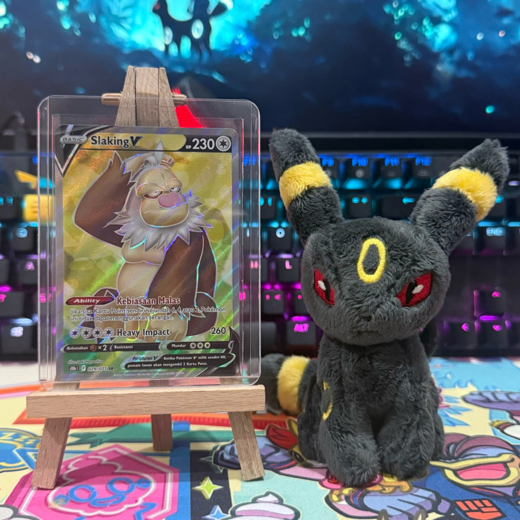 Pokemon Card Slaking V SR 079/071 s10b Bahasa Indonesia Secret Rare - PackBreakTCG