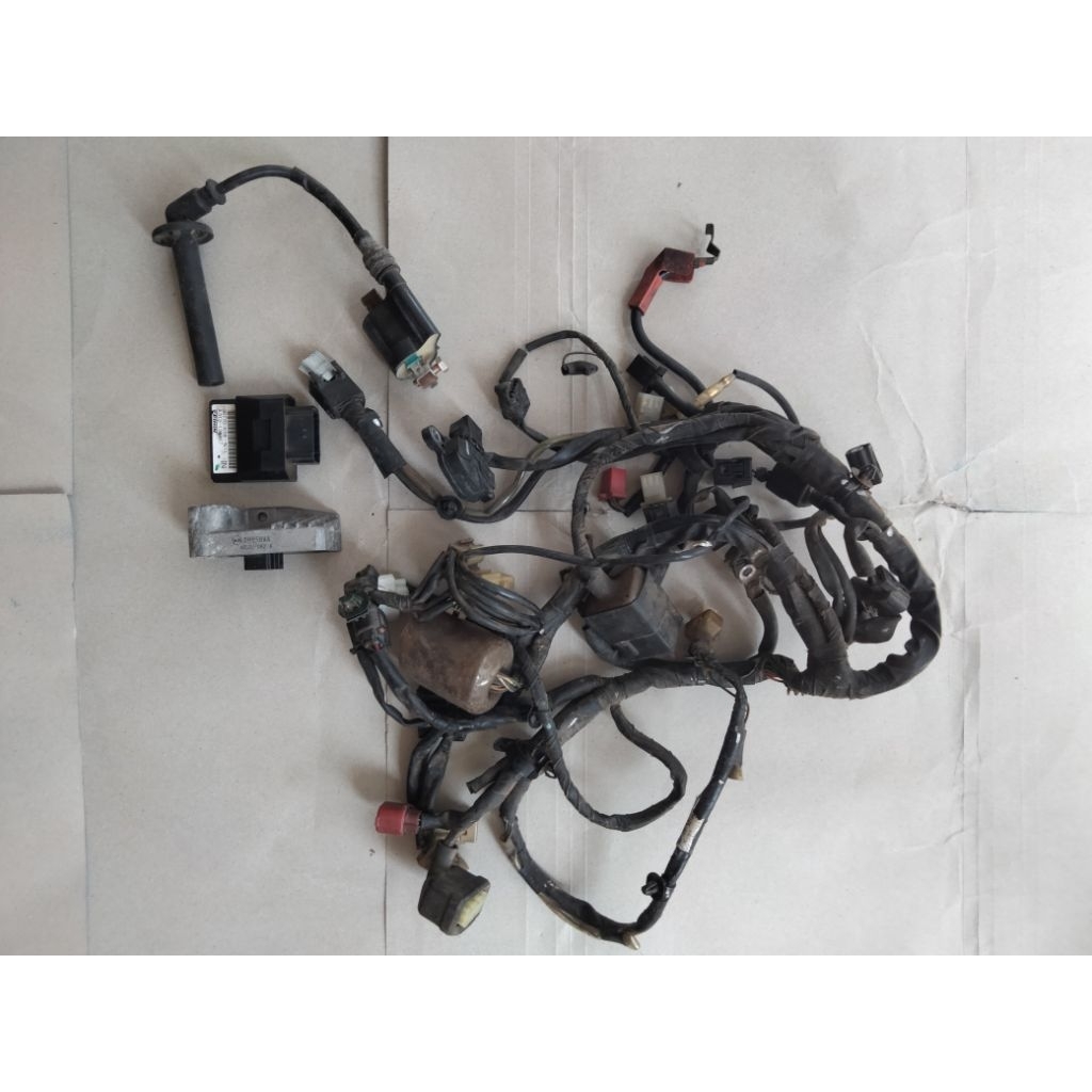 kabel bodi set Honda Supra GTR 150 original kabel bodi set ecu kiprok koil Supra GTR 150 original