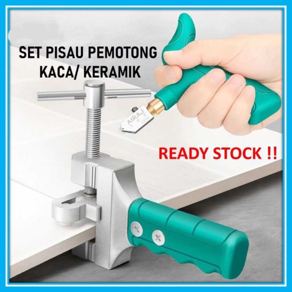 Alat Pemotong Pembelah Kaca Keramik Granit Lengkap 10 pcs