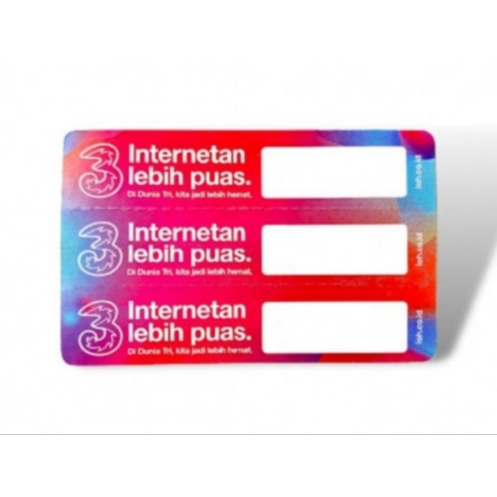 Isi Ulang Paket Data Tri AON Masa Aktif 1 Tahun