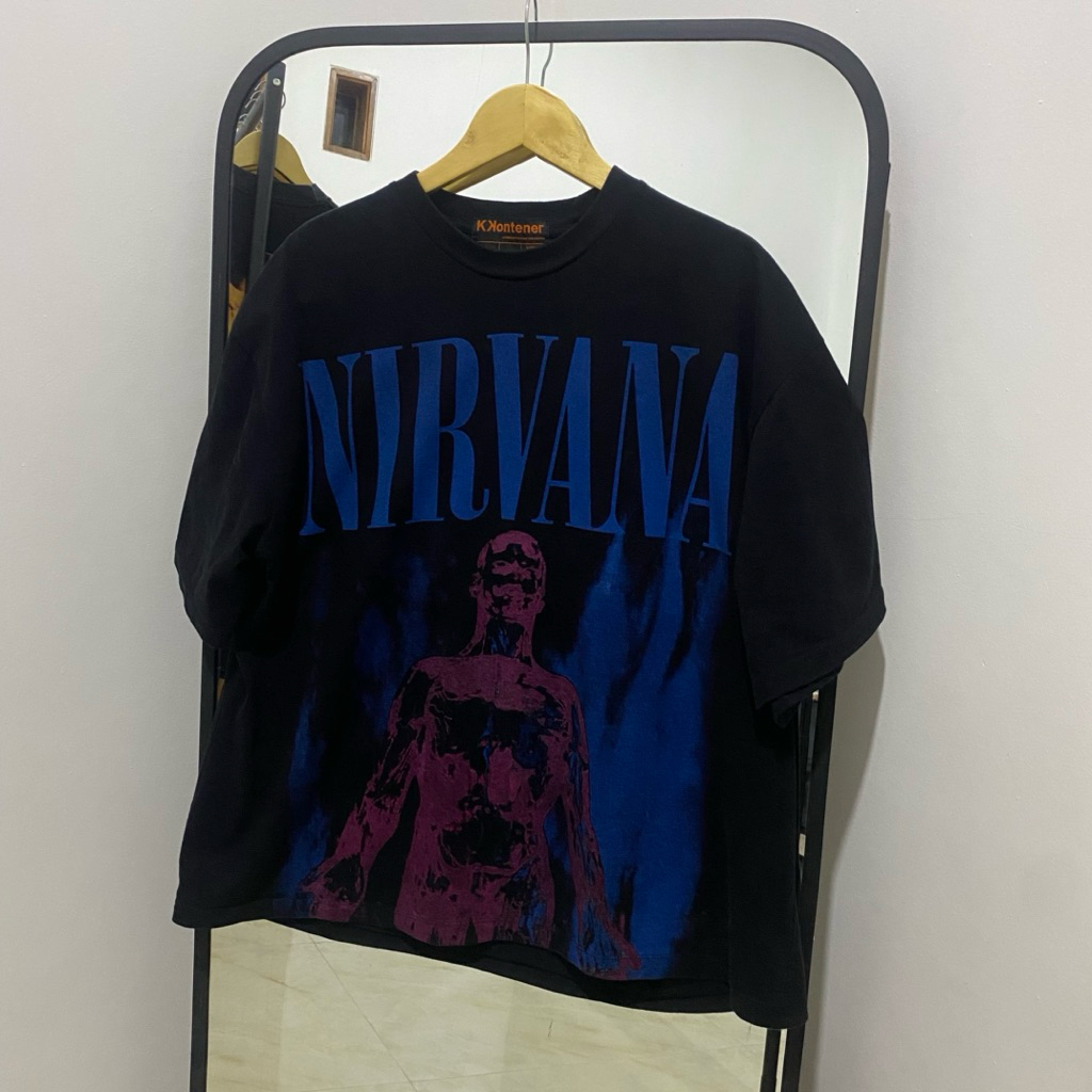 NIRVANA “SLIVER” TEE – GRUNGE ICON