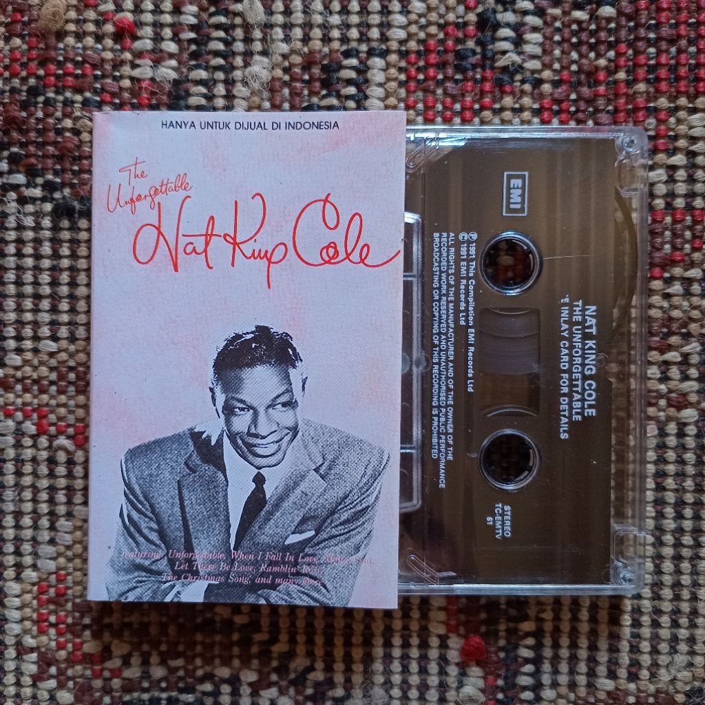 KASET NAT KING COLE - THE UNFORGETTABLE