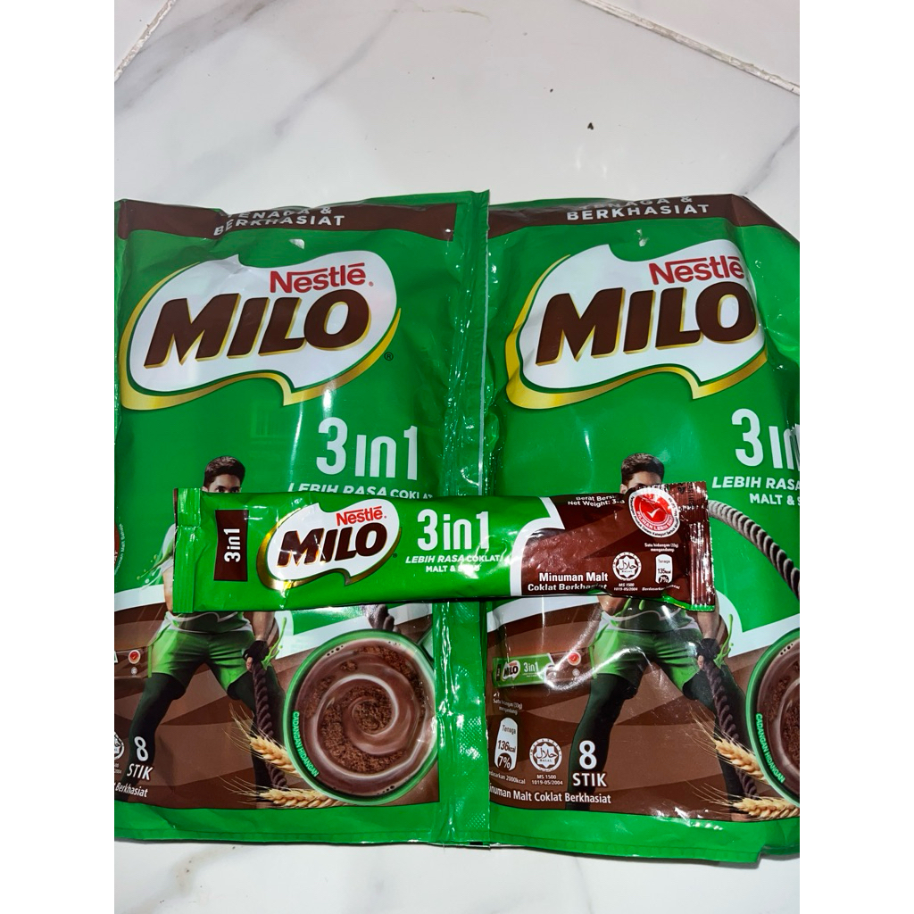 Milo 3 in 1 Malaysia