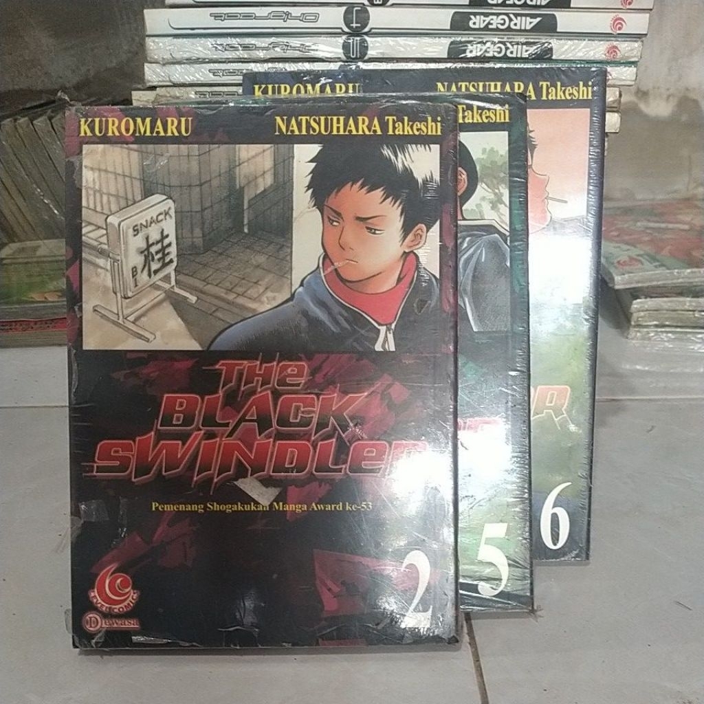 Komik The Black Swindler