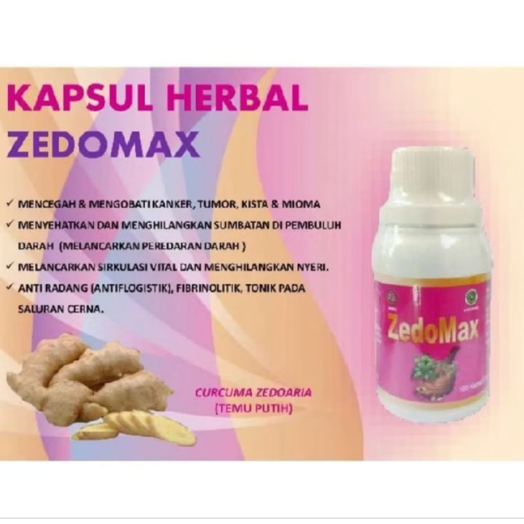 Zedomax Asli Obat Herbal Atasi Kanker Zedo Max Original