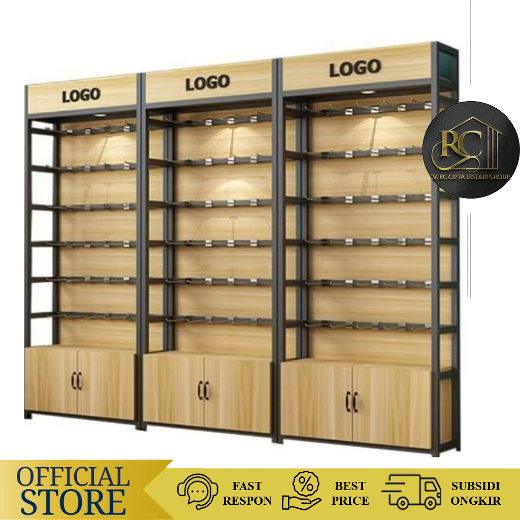 Rak Display Toko Acsesoris Rak Display Toko