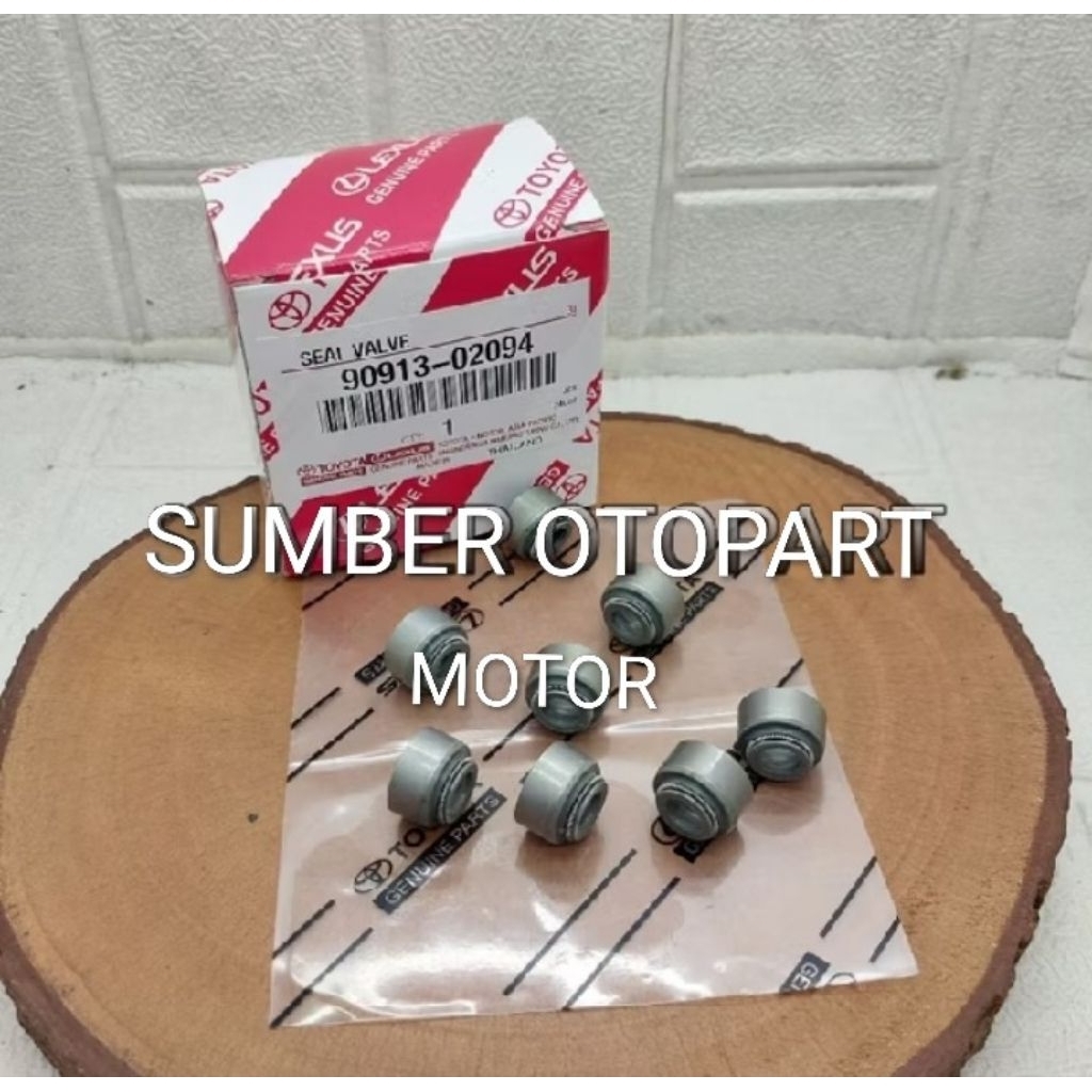 OIL SEAL VALVE SEAL KLEP SIL KLEP KIJANG 3K 4K 5K 7K ORIGINAL 1SET 8PCS