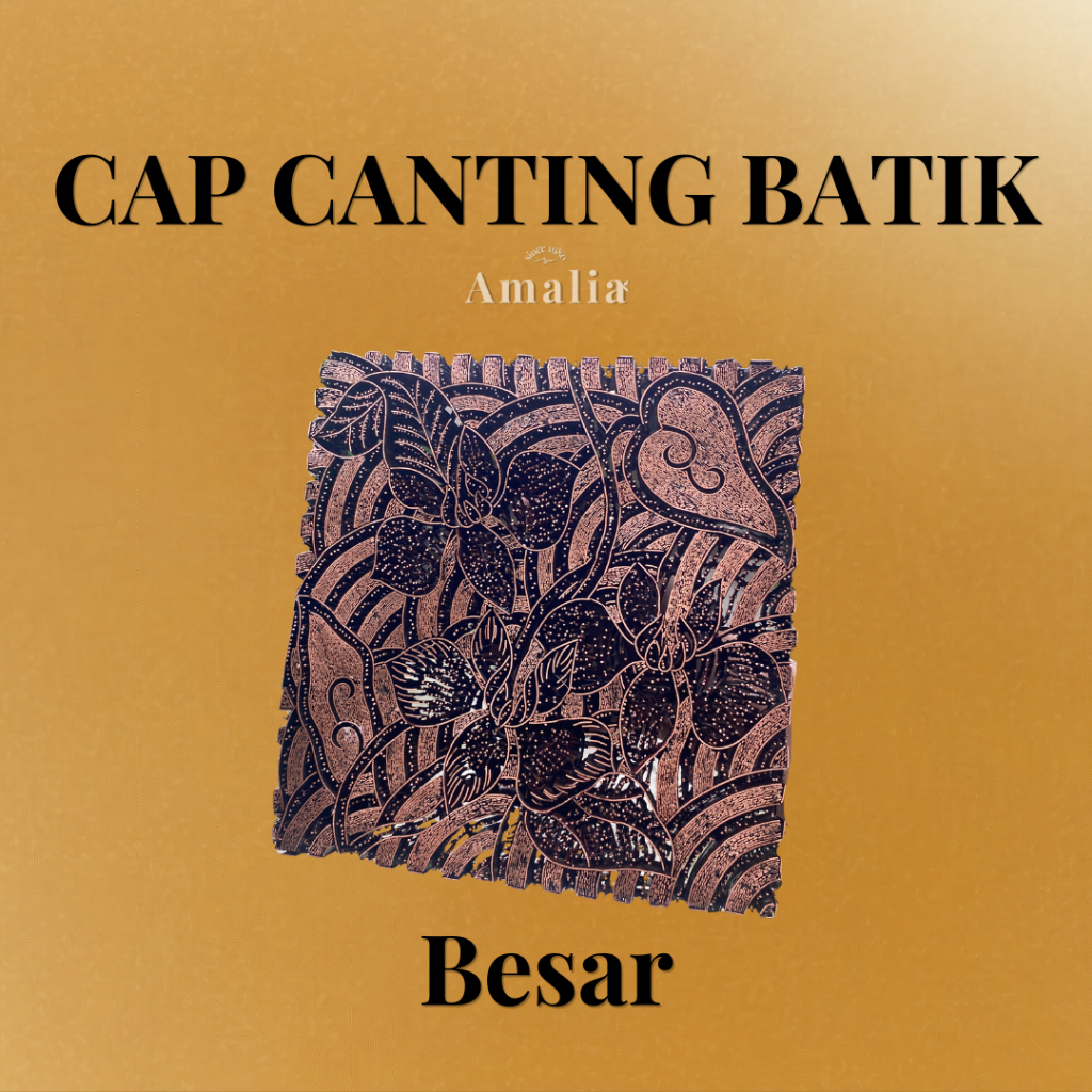 Cap Stamp Canting Batik Ukuran Besar Tembaga