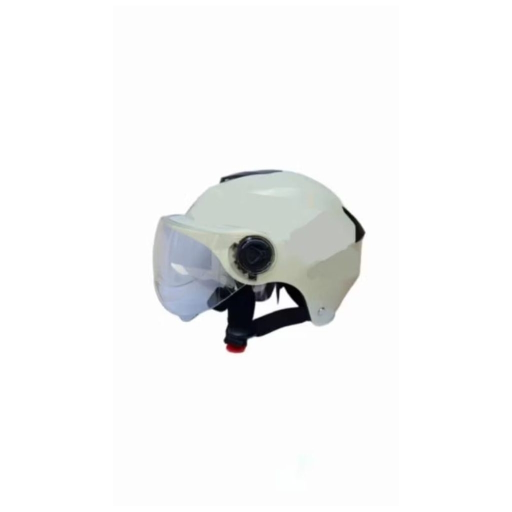 Helm H2C Index Honda Thailand - Desain Unisex, Visor Pendek Bening, Nyaman Dipakai
