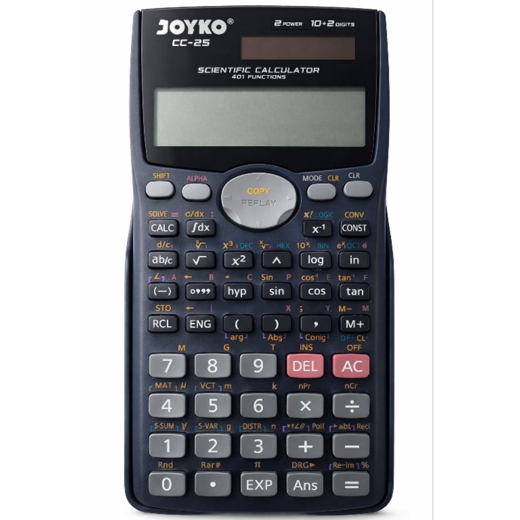 Kalkulator joyko cc25/kalkulator ilmiah joyko