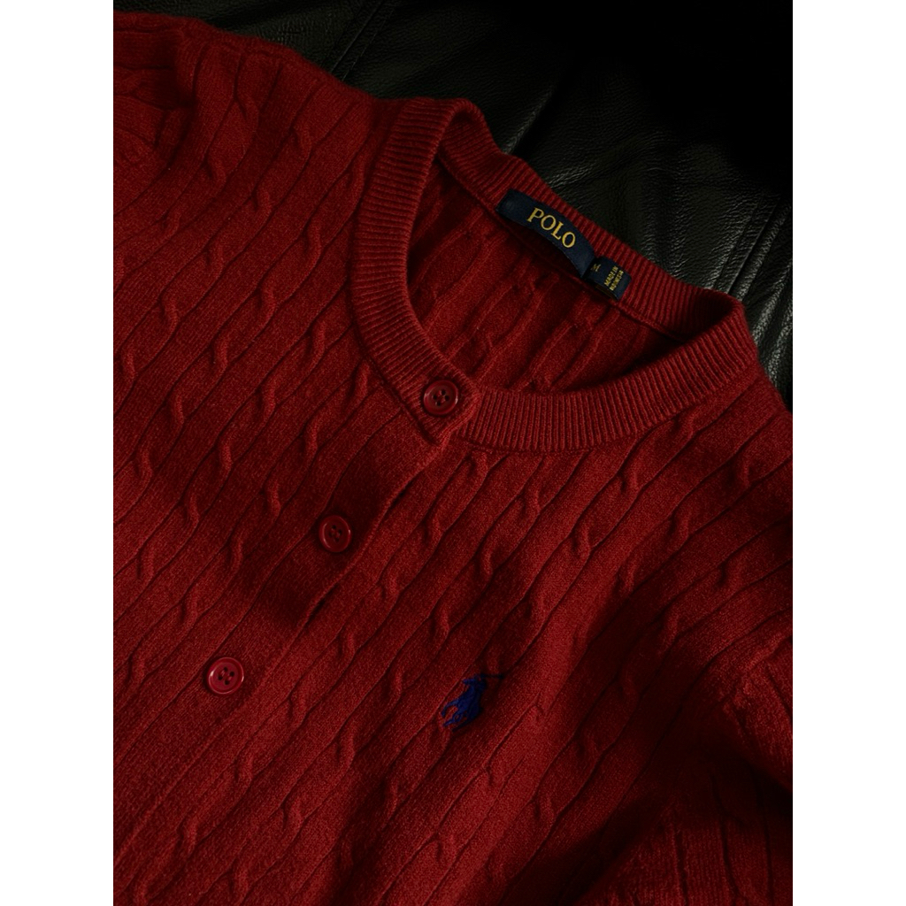 polo cable knit