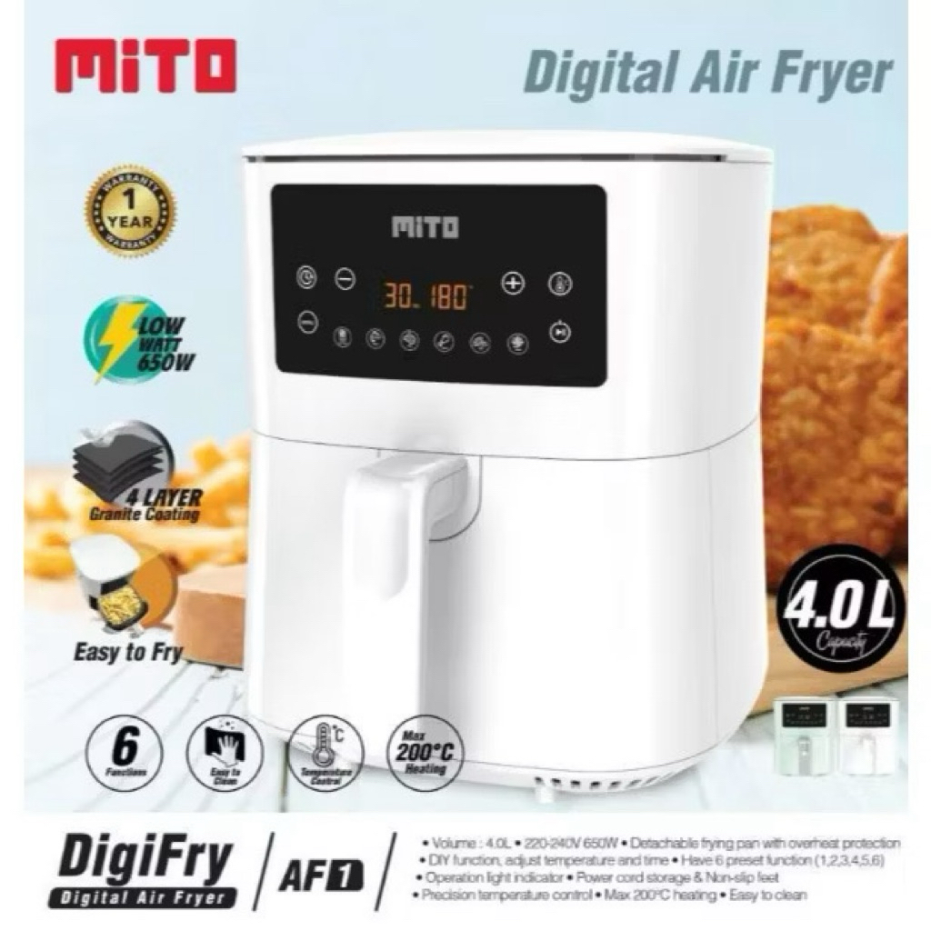 mito air fryer low watt