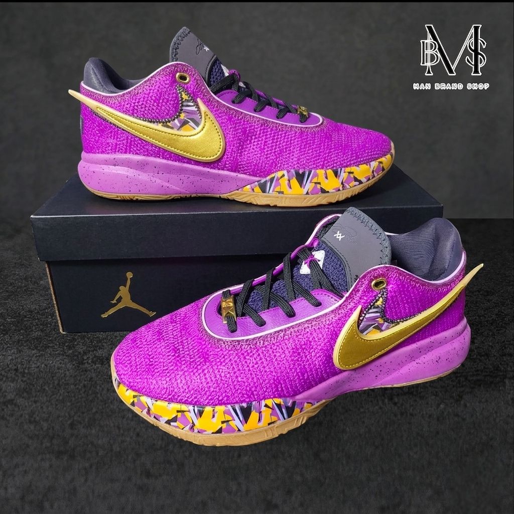 MBS Sepatu Nike LeBron 20 Young Heirs "Vivid Purple", Size 44