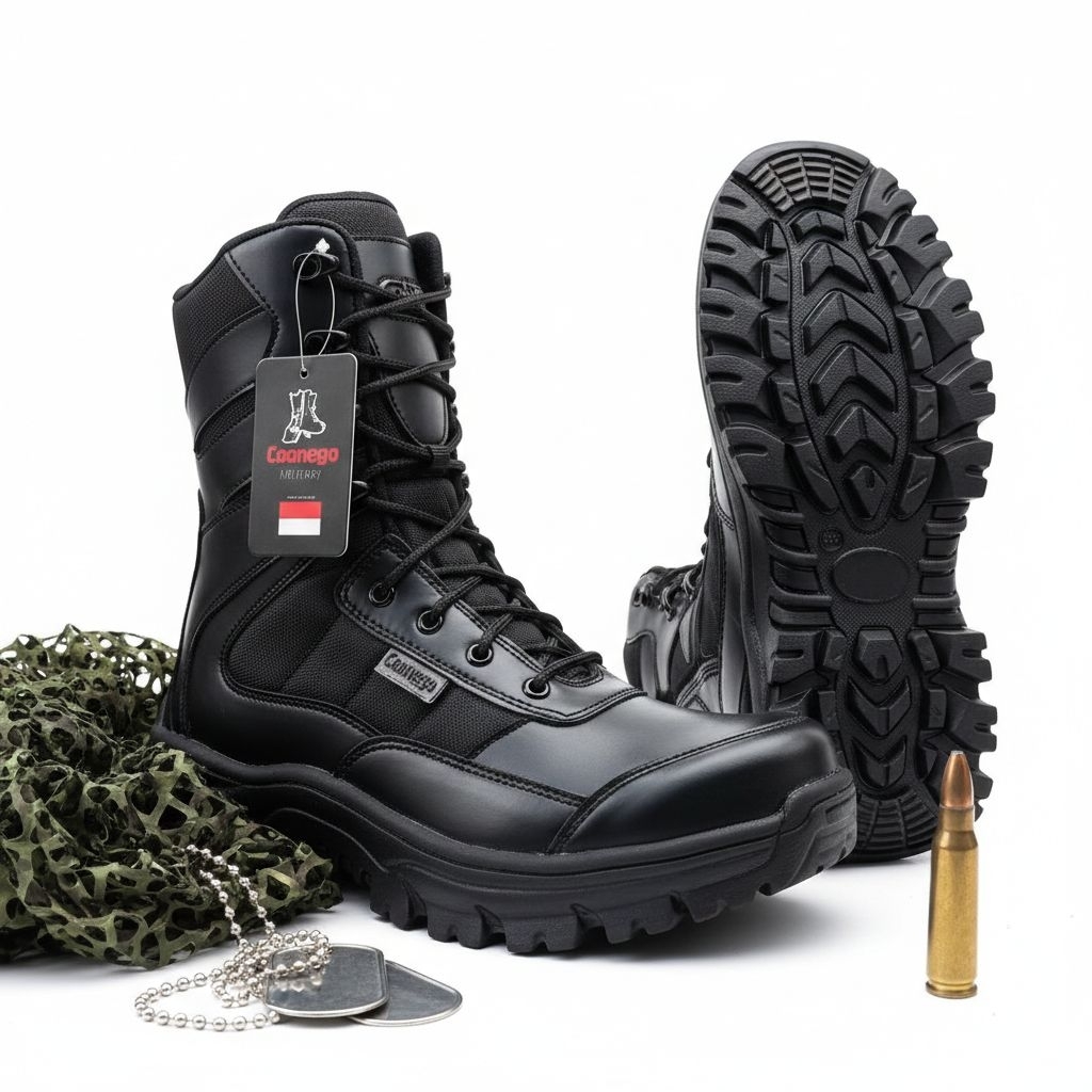 SEPATU PDL JATAH TNI SEPATU PDL CAANGGO MILITERY