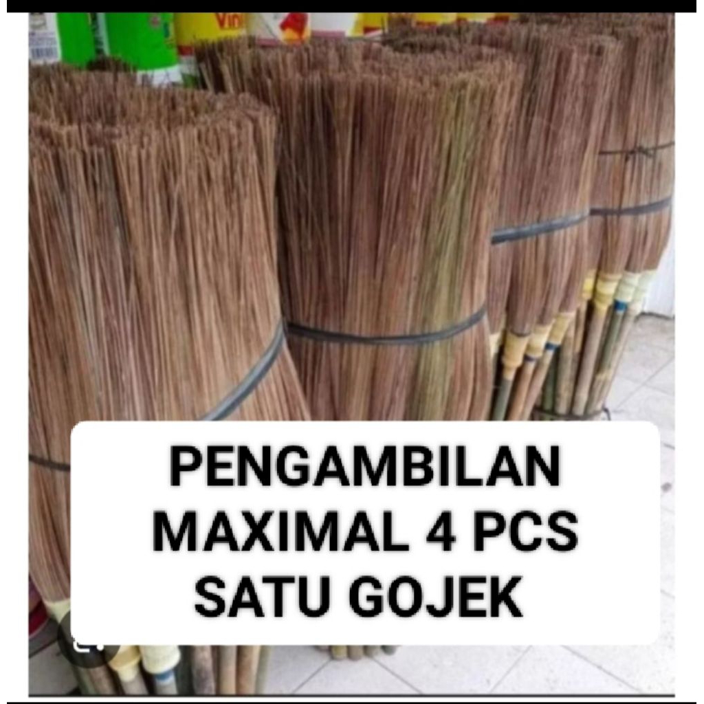 Sapu lidi gagang sapu lidi taman gagang bambu