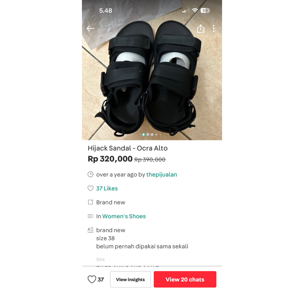 HIJACK SANDALS ALTO