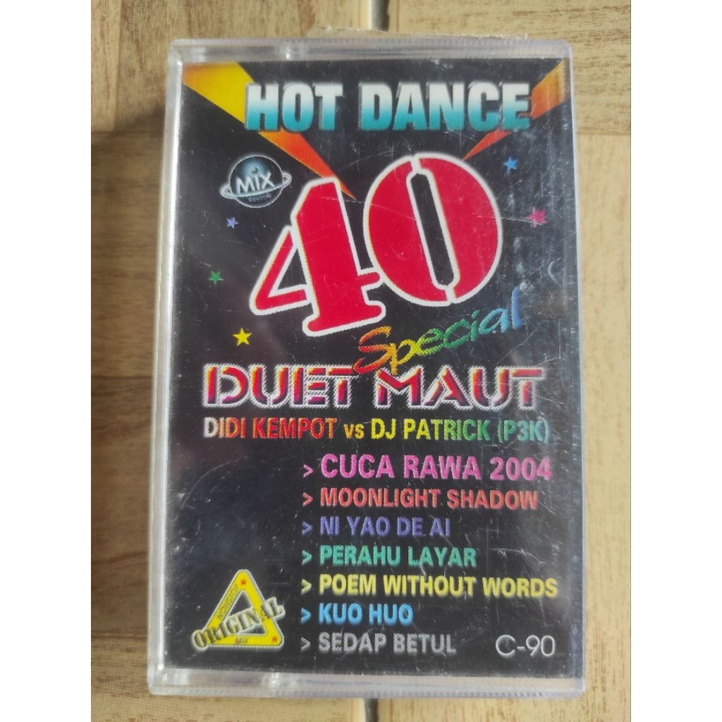 kaset pita hot dance 40 special duet maut