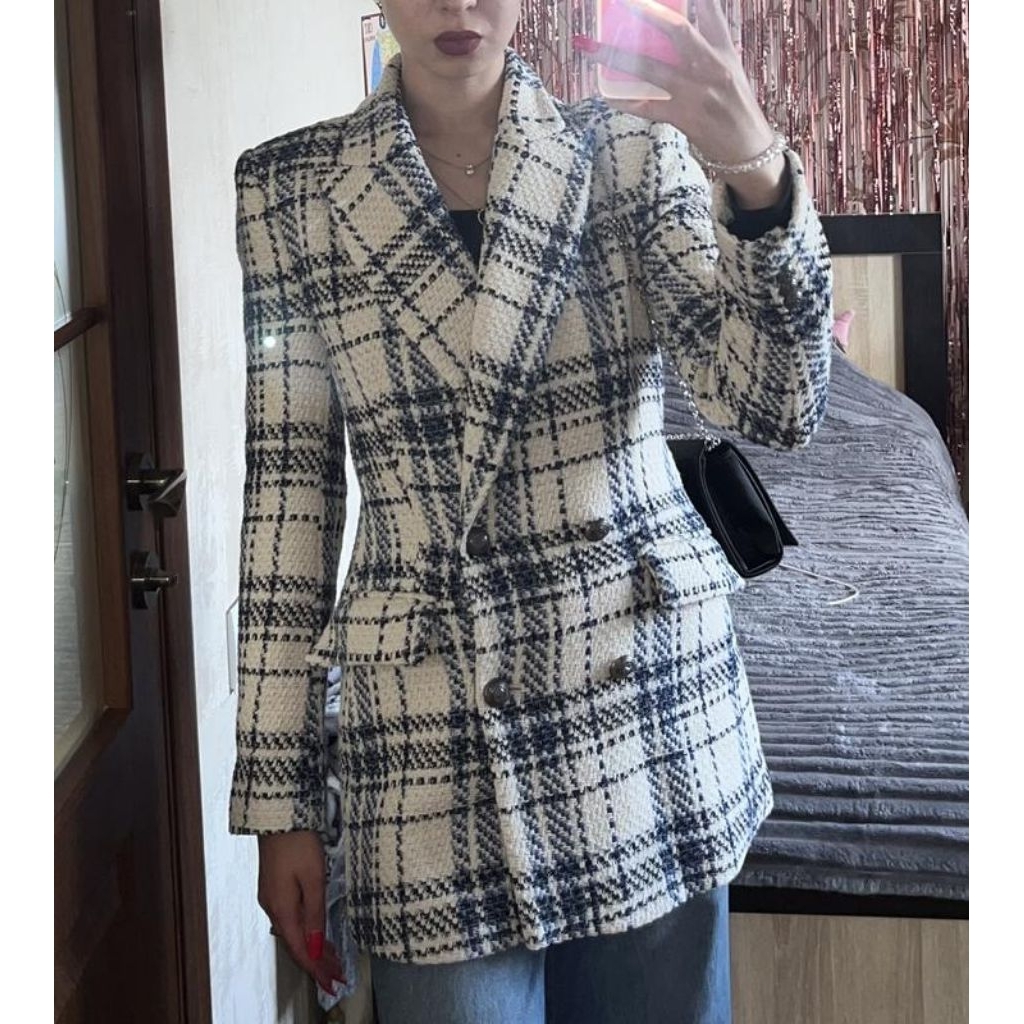 ZARA TWEED BLAZER