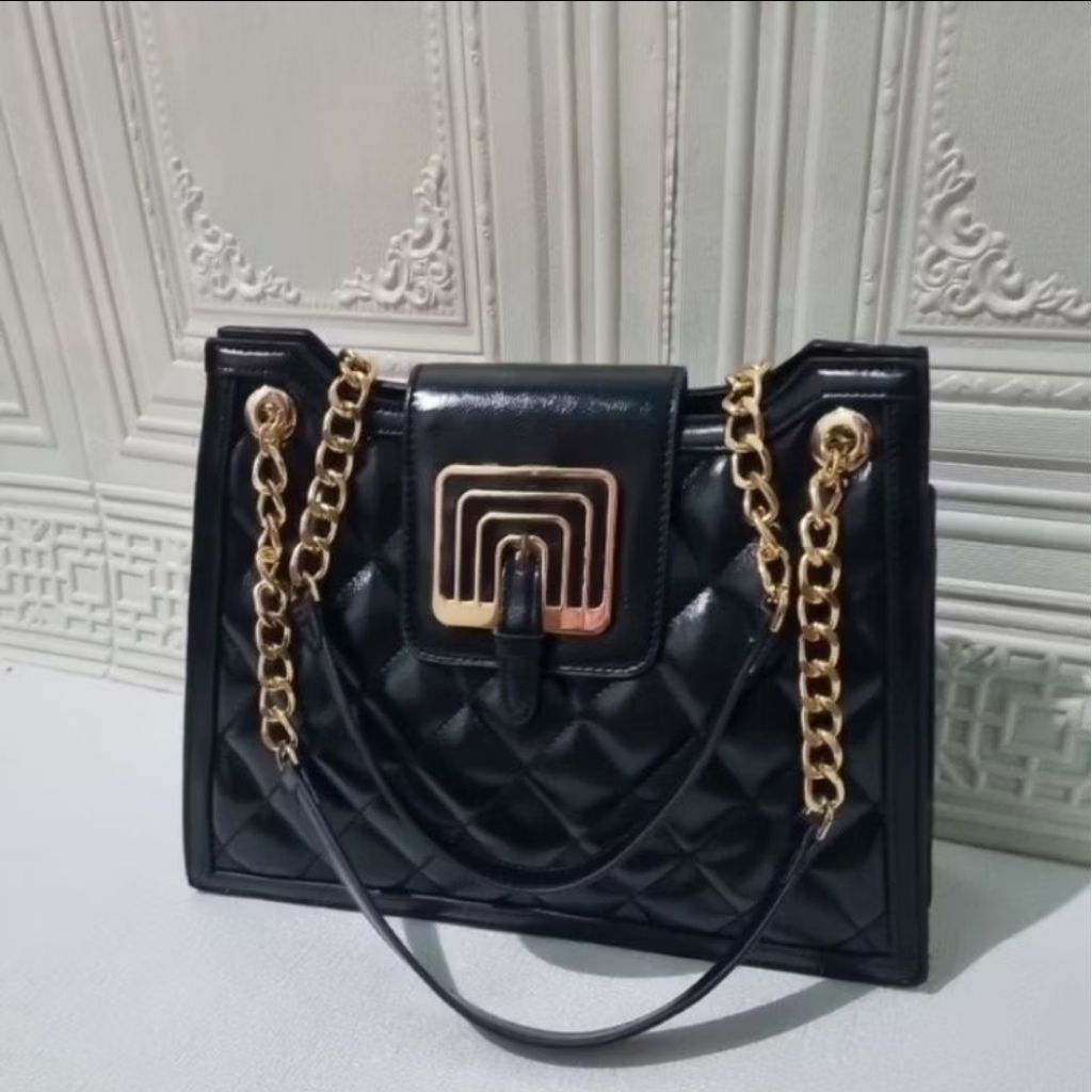 Les Catino Glossy Tote