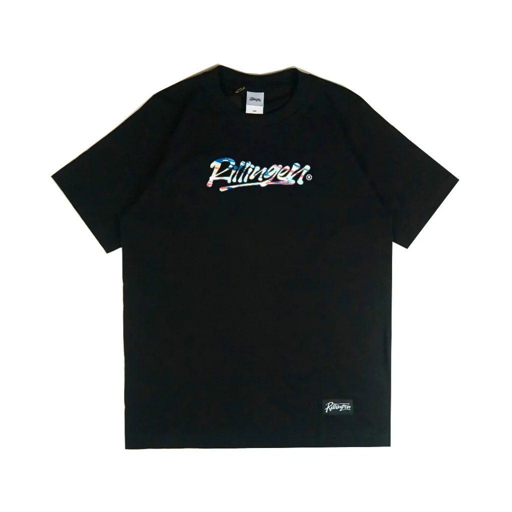 Rillingen - Tshirt HUE Black - Tshirt Kalcer series - Kaos Distro Pria - Tshirt Pria Wanita - Kaos U