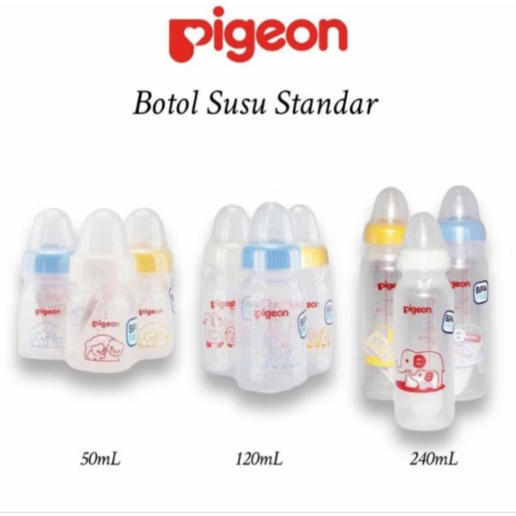 botol susu pigeon 240ml dot standart