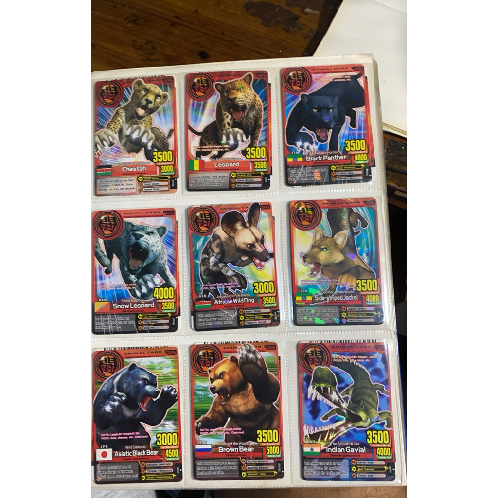 Kartu Animal Kaiser, Common Animal Card Ver 2, Ori Namco