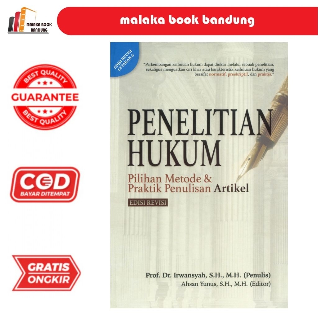 Buku penelitian Hukum pilihan metode & praktik penulisan artikel - prof. Dr. irwansyah S.H