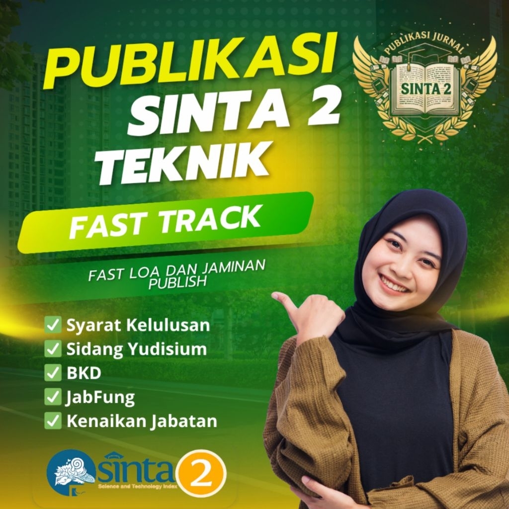 Publikasi Jurnal Sinta 2 Teknik Fast Track