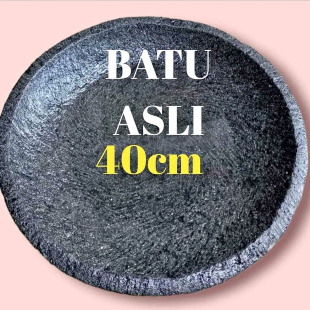 COBEK BATU ASLI JUMBO PLUS ULEKAN