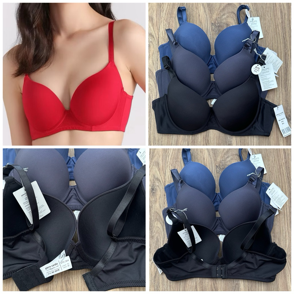 Pierre cardin bra essentials fuller demi cup 609-62217B sale