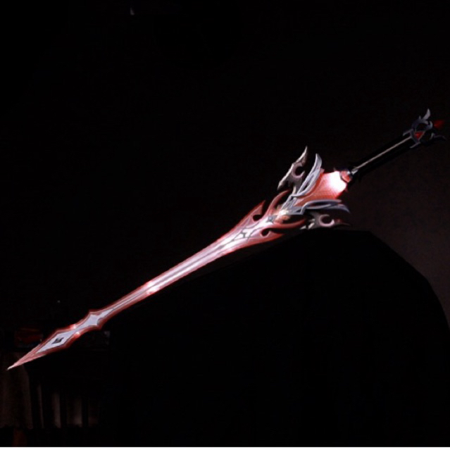 Genshin Impact Durin - Prop Cosplay - Senjata Signature [Dengan Lampu]