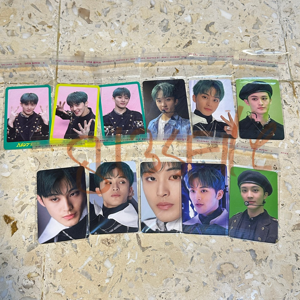 nct mark official photocard dicon
