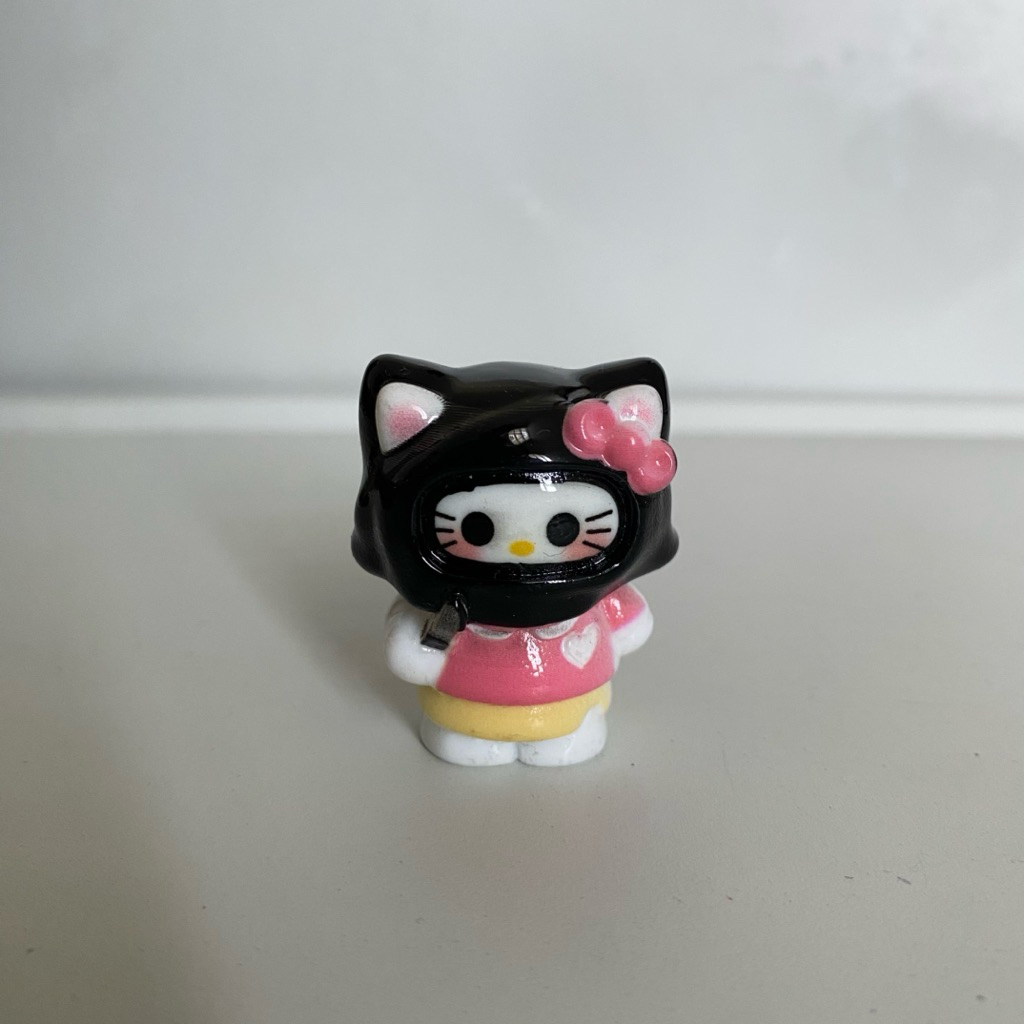 MAINAN ANAK MINI FIGURE HK TOPENG LUCU HELLO KITTY CLAY MINIATUR