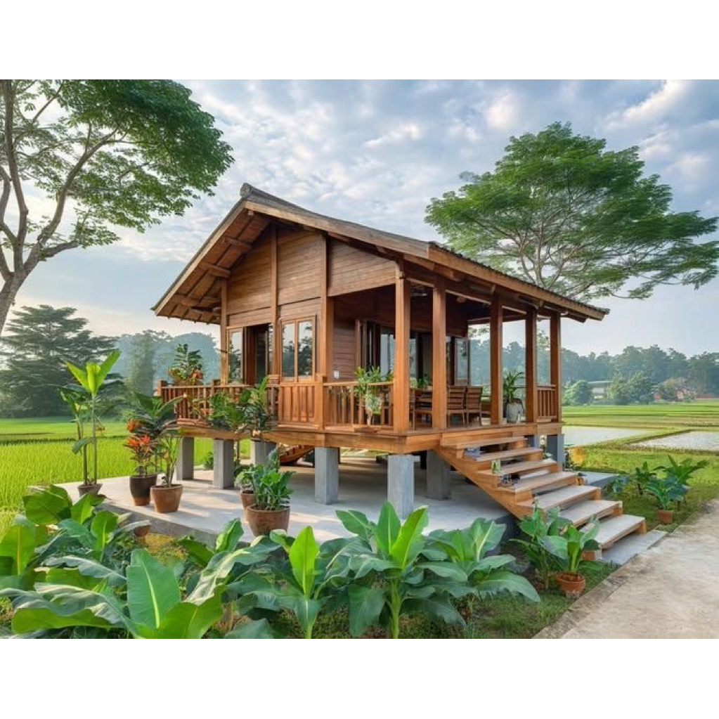 Rumah Kayu Minimalis | Rumah Joglo Kayu Jati